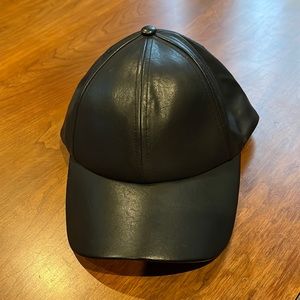 Pleather Ballcap
